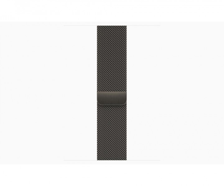 Apple Watch 8 + LTE 41mm Graphite Stainless Steel Case Graphite Milanese Loop (MNJL3/MNJM3)